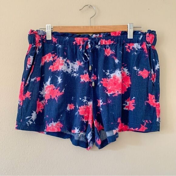Splendid x Revolve Cloud Tie Dye Drawstring Shorts - Picture 2 of 5